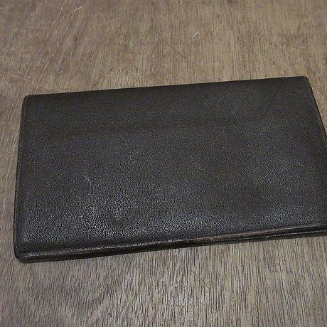 【used】黒　ショルダーバック　　レザー　財布　カード入れ　ヴィンテージ DAYSART 本革 ミドルウォレット lw261