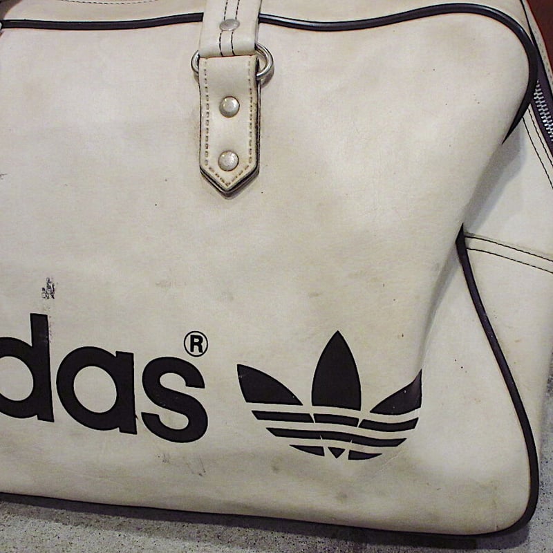 ビンテージ70's○MADE IN FRANCE adidasボストンバッグ○220917r5...