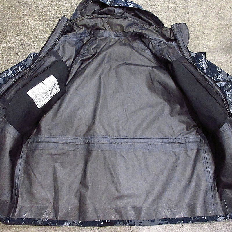ビンテージ2000's○U.S.NAVY ECWCSデジタルカモゴアテックスパーカsize