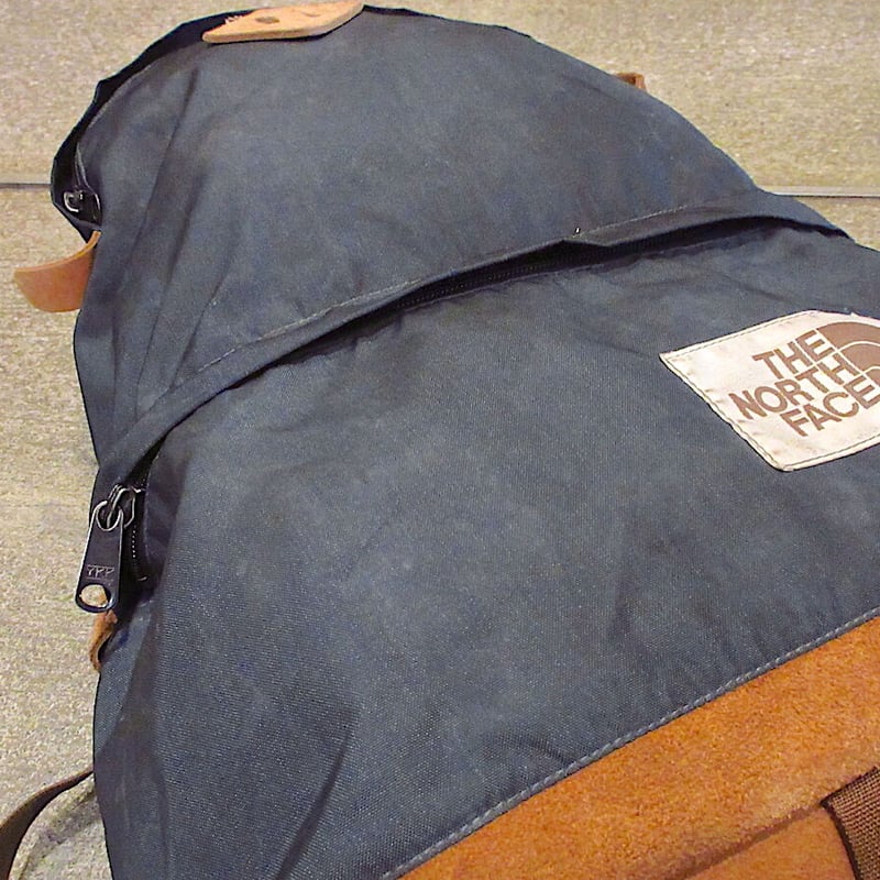 ビンテージ70's○THE NORTH FACE茶タグボトムスウェードナイロン ビンテージ70's○THE NORTH FACE茶タグボトムスウェードナイロン