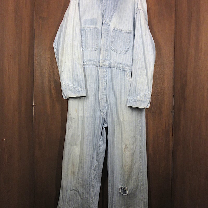 ビンテージ70's○WORK WEAR CORPORATION HBTオールインワンsize