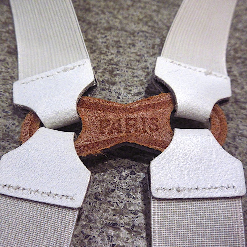 ビンテージ50's○DEADSTOCK PARIS Hバックボタン留め