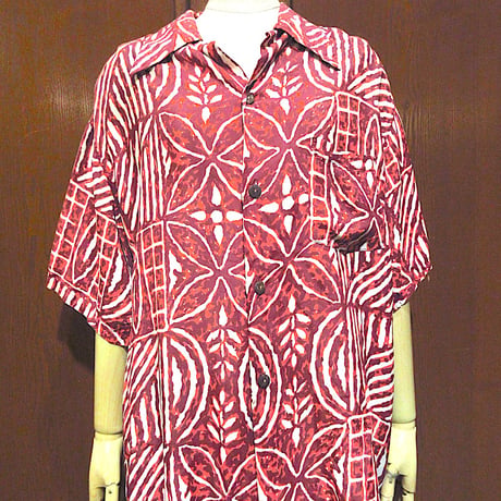 古着 ビンテージ ハワイアンシャツ 70's Vintage Hawaiian Shirts Aloha Shirts 100% Cotton 古着 us古着