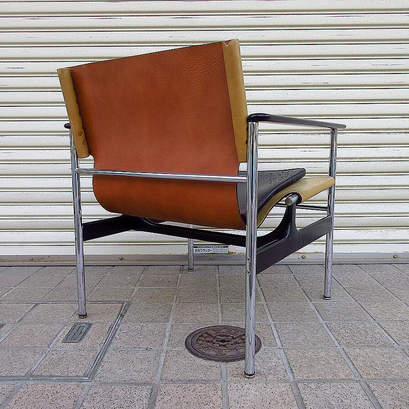 ビンテージ70's○Knoll ポロックアームチェアA○210316f2-chr 657スリン