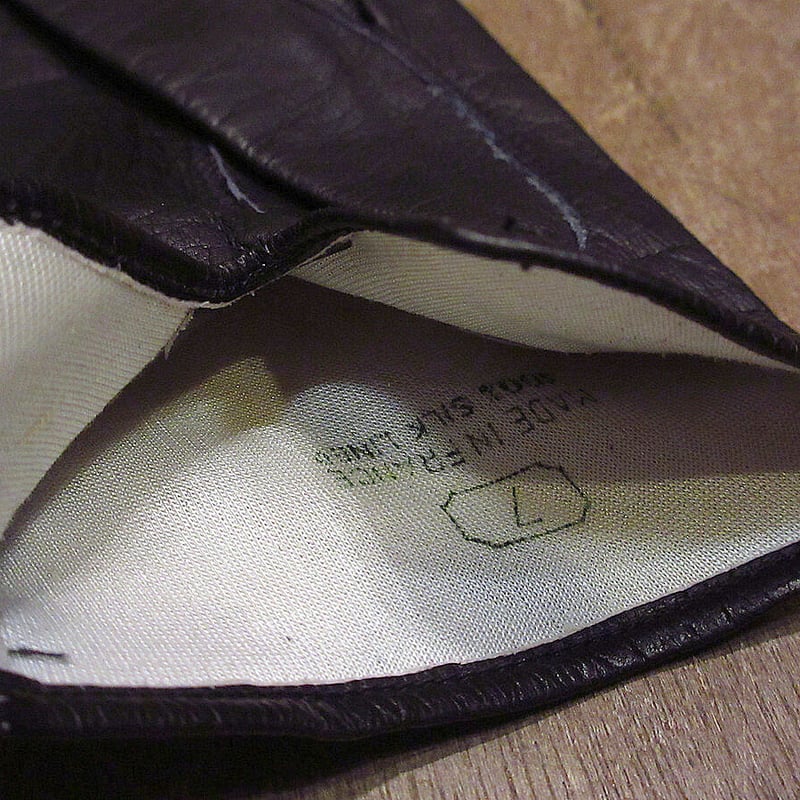 ビンテージ~70's○DEADSTOCK I.MAGNIN & COレディースレザー