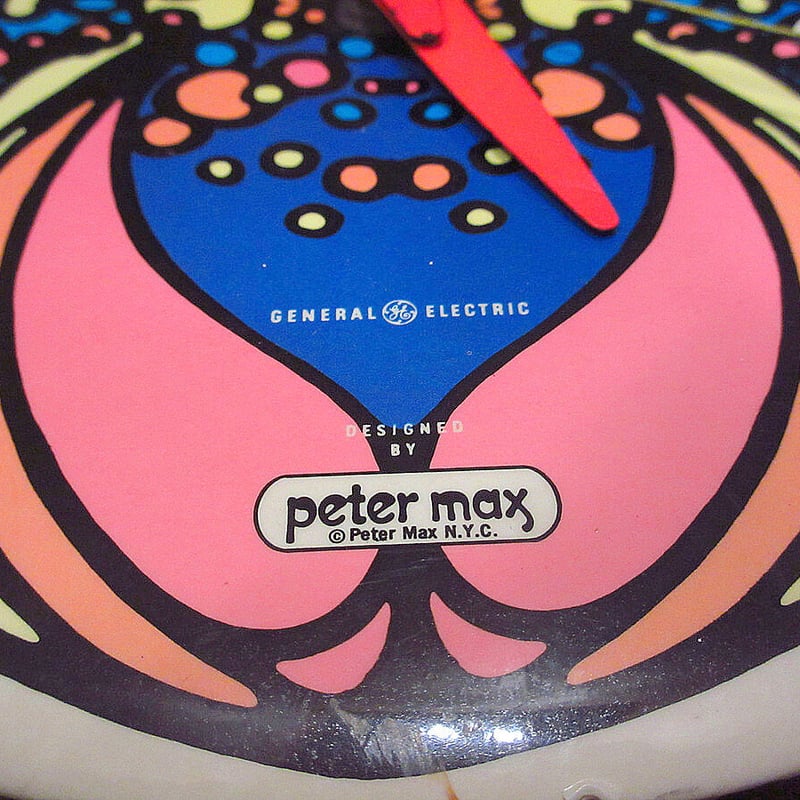 petermax ピーターマックス　60年代　アートクロック　ヴィンテージ 時計 petermax ピーターマックス 60年代 アートクロック ヴィンテージ 時計