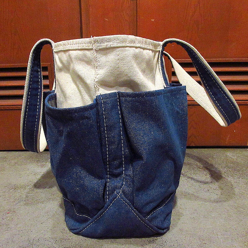 MADEIN U.S.A. L.L.Bean刺繍犬ワッペン入りボートアンドデニムトート