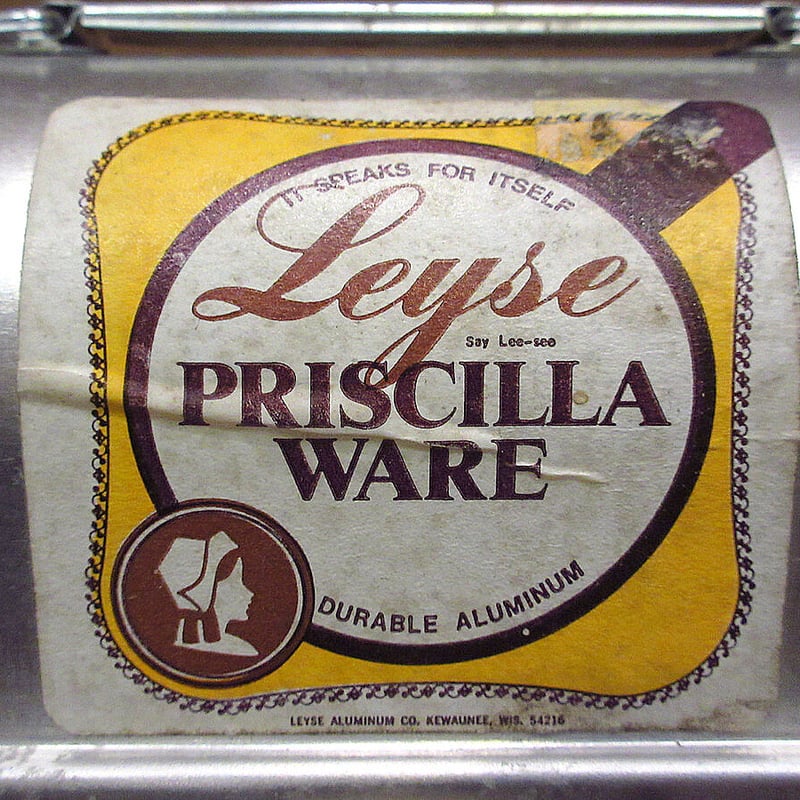 Leyse PRISCILLA WARE プリシラウェア ランチボックス アルミ 2025年