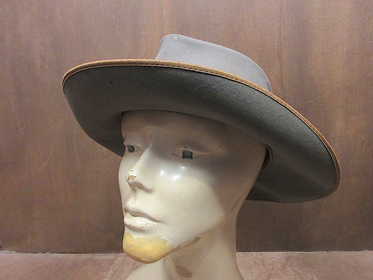 ビンテージ40's○STETSONフェドラハット○250807z6-m-ht-fltステットソ
