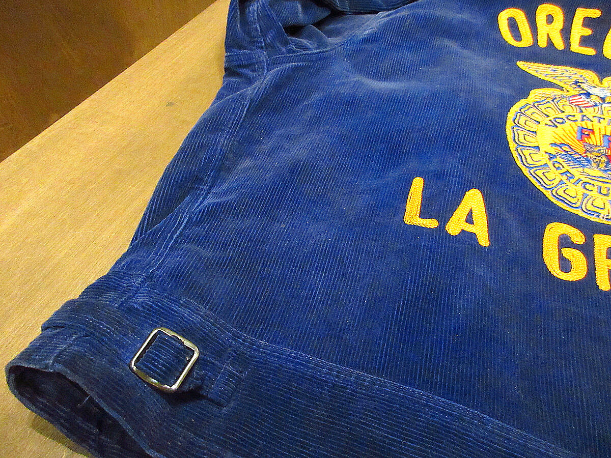 【濃紺❗️】FFA jacket 古着 コーデュロイジャケット ファーマーズ FFA ファーマーズコーデュロイジャケットmot019c0402003048