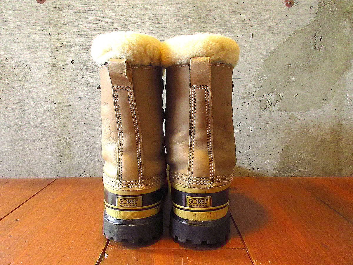 MADE IN CANADA SOREL CARIBOUスノーブーツsize 10○24091 MADE IN CANADA SOREL CARIBOUスノーブーツsize 10○24091