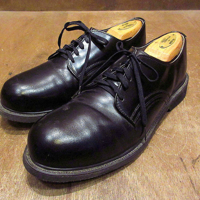 ビンテージ80's○LEHIGH PT83スチールトゥシューズ黒size 9D ビンテージ80's○LEHIGH PT83スチールトゥシューズ黒size 9D