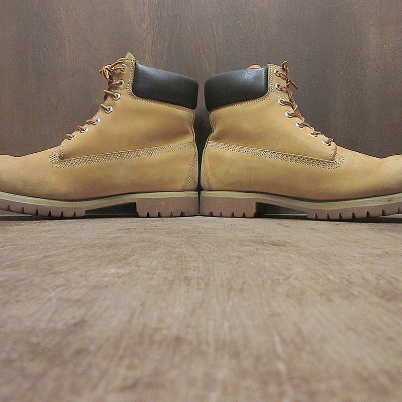 ビンテージ90's○Timberland 6インチプレミアムブーツ茶○250520j7-m-b