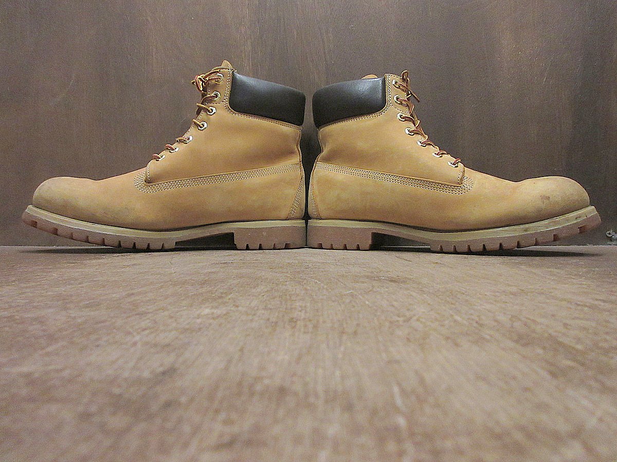 ビンテージ90's○Timberland 6インチプレミアムブーツ茶