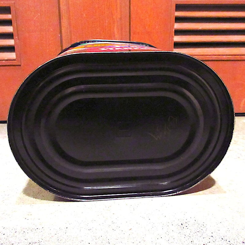 美品 カレッジペナント ヴィンテージ BOX 40’~50’ TinCAN College Pennant Steel Box｜鍵付きのカレッジペナントボックス