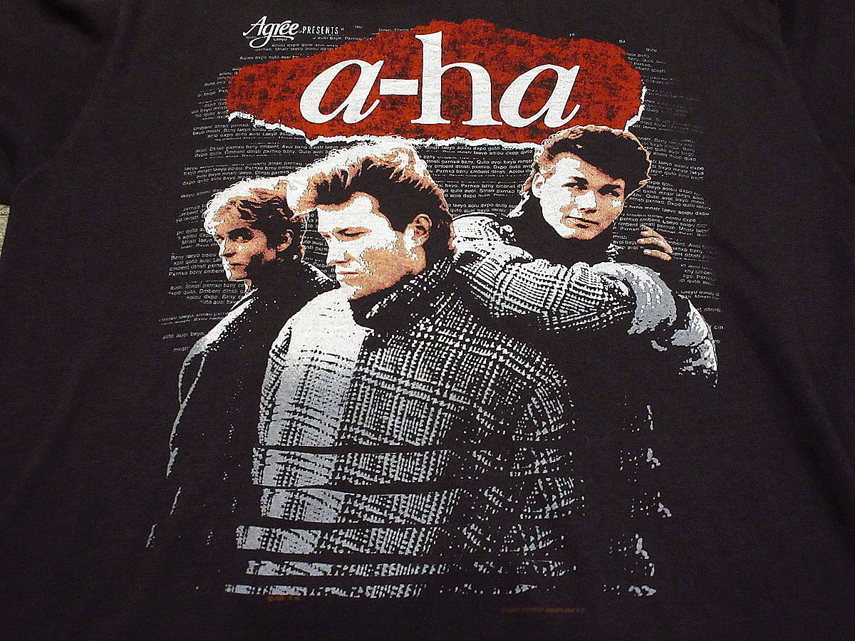 10000円→8000円初売りセール　1/10まで　ビンテージt バンドT ビンテージ80's○Mr.Pringle'sボートプリントTシャツ白size L(42