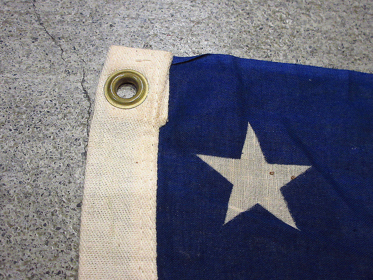 ビンテージ40's50's○48星アメリカ星条旗 約84.5cm×約150cm○221030i