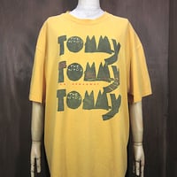 90s タイガー　human-i tee メンズ　XL 希少　シングルステッチ ビンテージ90's○Human i TeesタイガープリントTシャツ黒size XL