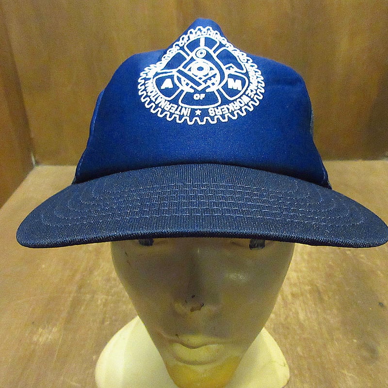 ビンテージ80's90's○DEADSTOCK IAMスナップバックメッシュ ビンテージ80's90's○DEADSTOCK IAMスナップバックメッシュ