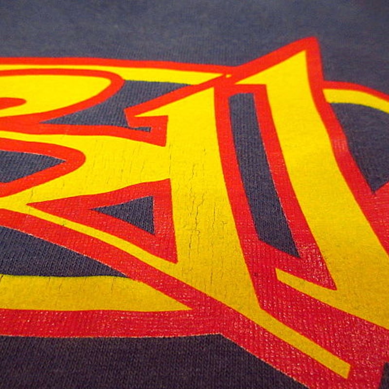 ビンテージ○311プリントTシャツ紺L○200809n6-m-tsh-bn スリー