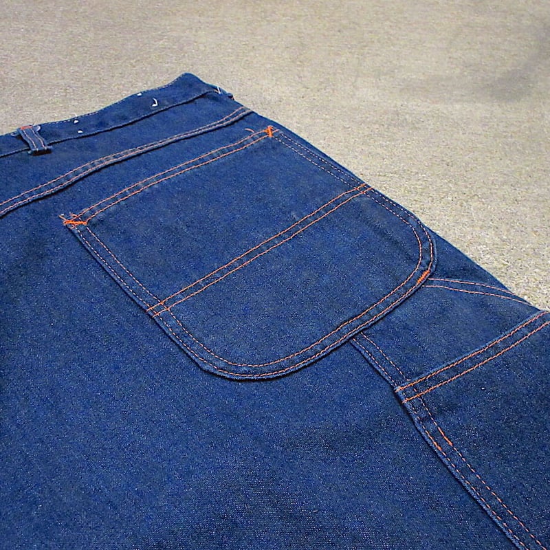 ビンテージ80's○BIG MACデニムペインターパンツ実寸W121cm○221125r1-m