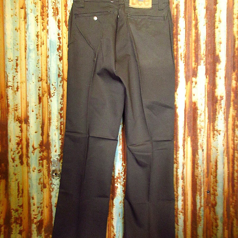 Lee フリスコジーンズ ヴィンテージ ビンテージ80's○DEADSTOCK Leeフリスコジーンズ黒表記W27 L32