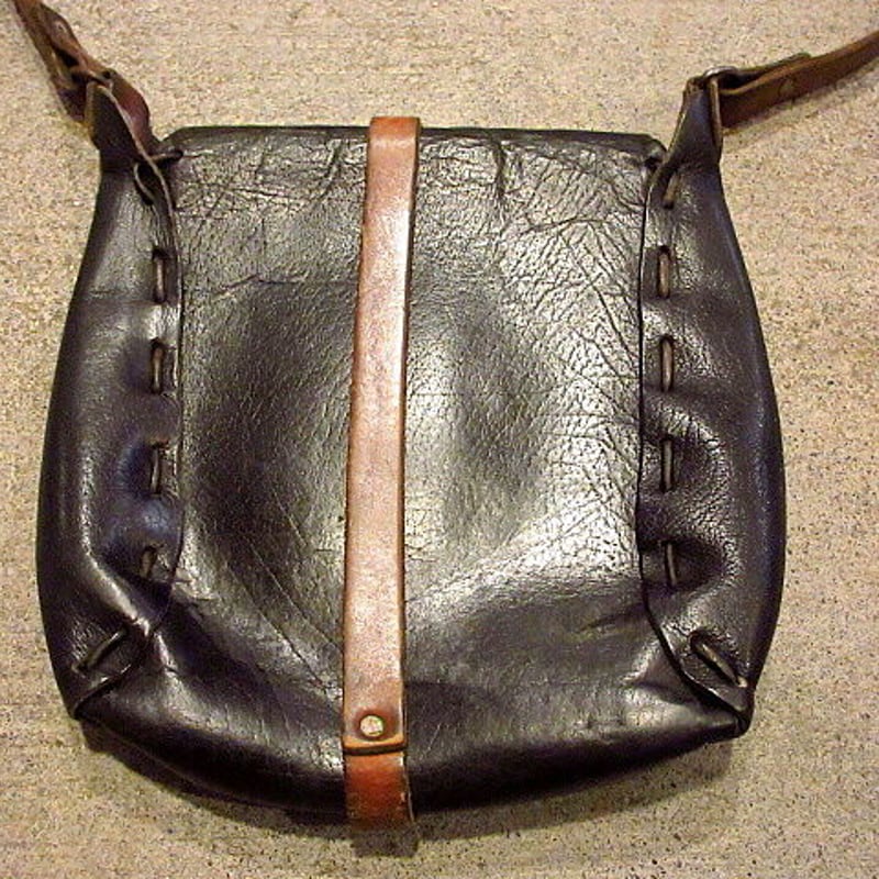 90s ヴィンテージ BRACCIALINI ロボット レザー ショルダーバッグ 90s ヴィンテージ BRACCIALINI ロボット レザー ショルダーバッグ