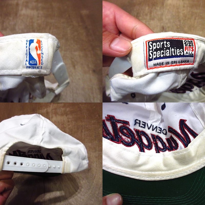 ビンテージ90's○DENVER Nuggets 6パネルスナップバックキャップ ビンテージ90's○DENVER Nuggets 6パネルスナップバックキャップ