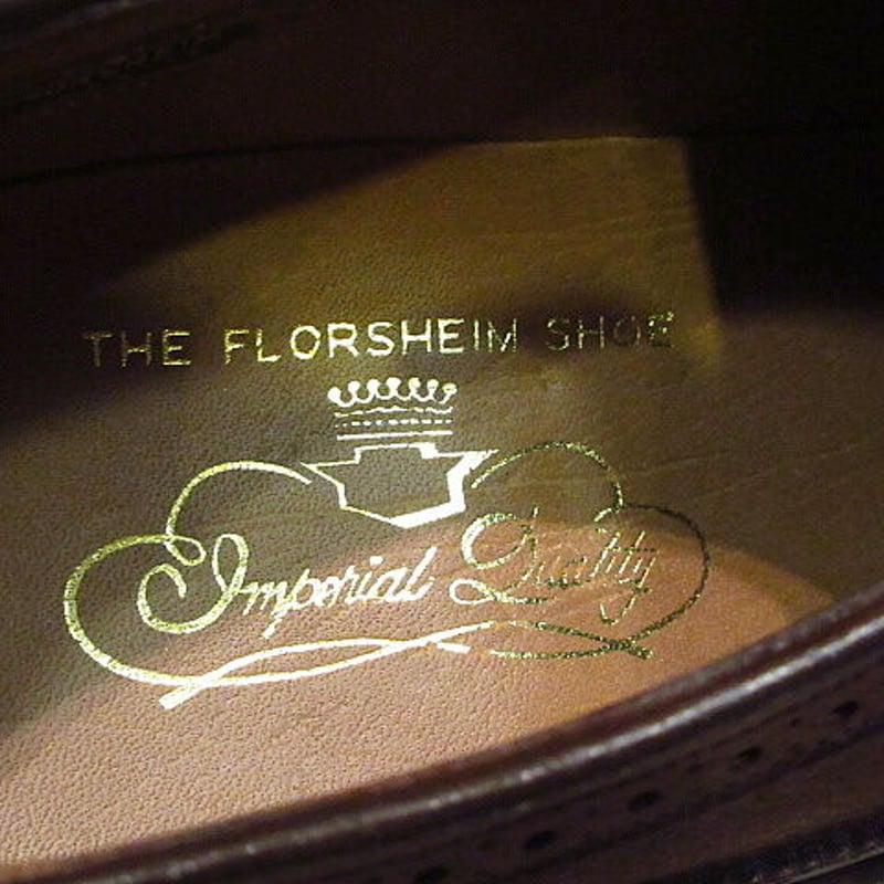 TED LAPIDUS ヴィンテージコイン　ブローチ ビンテージ70's○DEADSTOCK FLORSHEIM IMPERIALウィングチップ