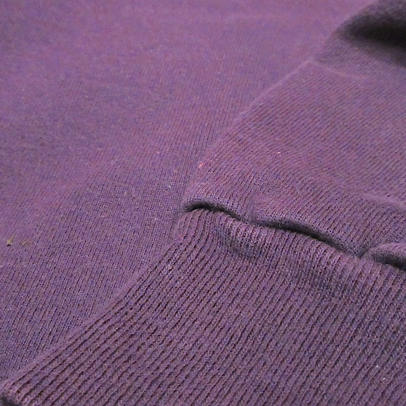 ビンテージ90's○Champion前Vスウェット紫size L○241107z3-m-sws