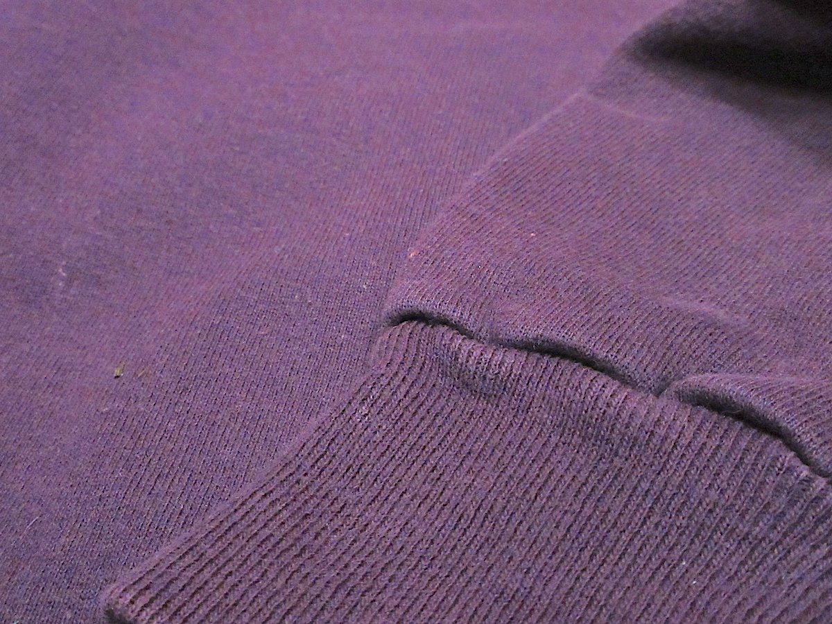 ビンテージ90's○Champion前Vスウェット紫size L○241107z3-m-sws