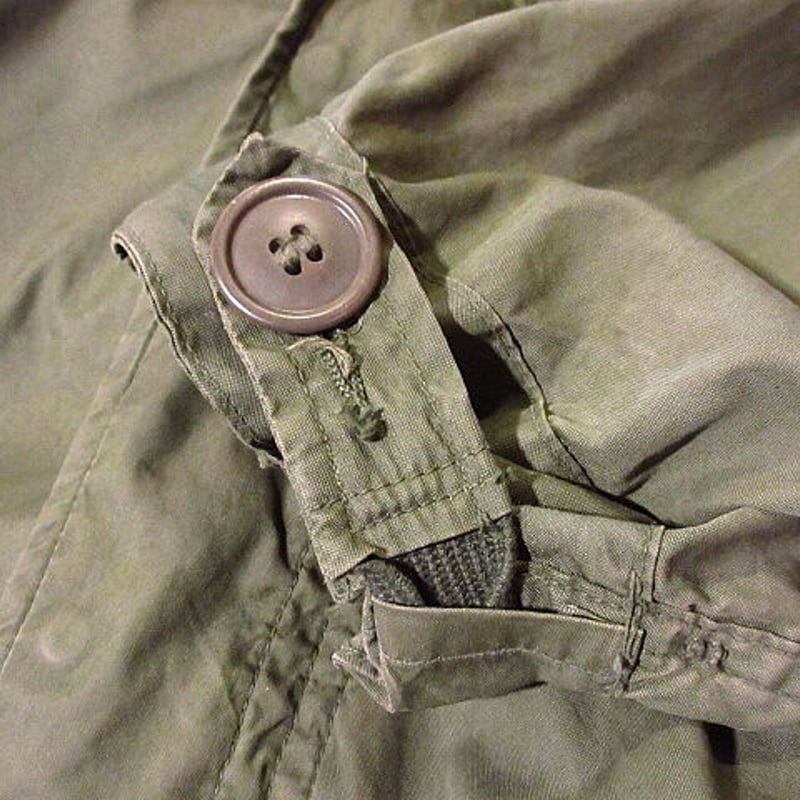 ビンテージ70's○U.S.ARMY M-65フード付きフィッシュテールパーカM-R