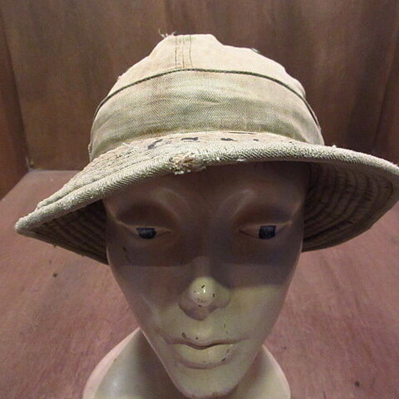 40s Vintage U.SARMY HBT ハット MILITARY - デッドストック 40s ビンテージ US ARMY HBT