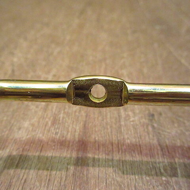 ビンテージ○ウッド×メタルネクタイハンガー○200922n7-otclct 収納