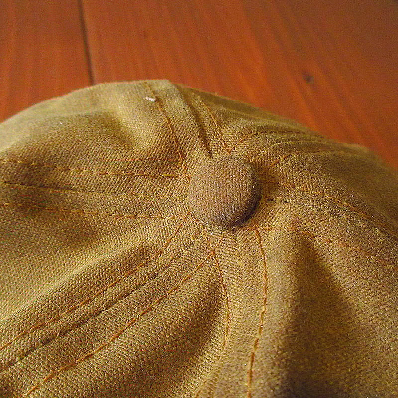 ビンテージ80's90's○FILSON刺繍入りオイルドコットンキャップ ビンテージ80's90's○FILSON刺繍入りオイルドコットンキャップ