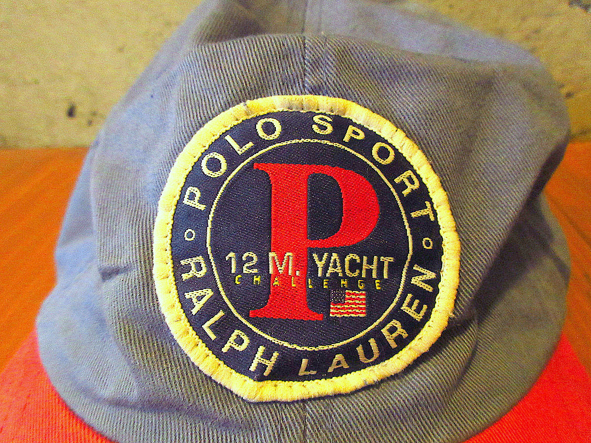 90s POLO SPORT ヨットチャレンジ ダッフルバッグ ビッグロゴ