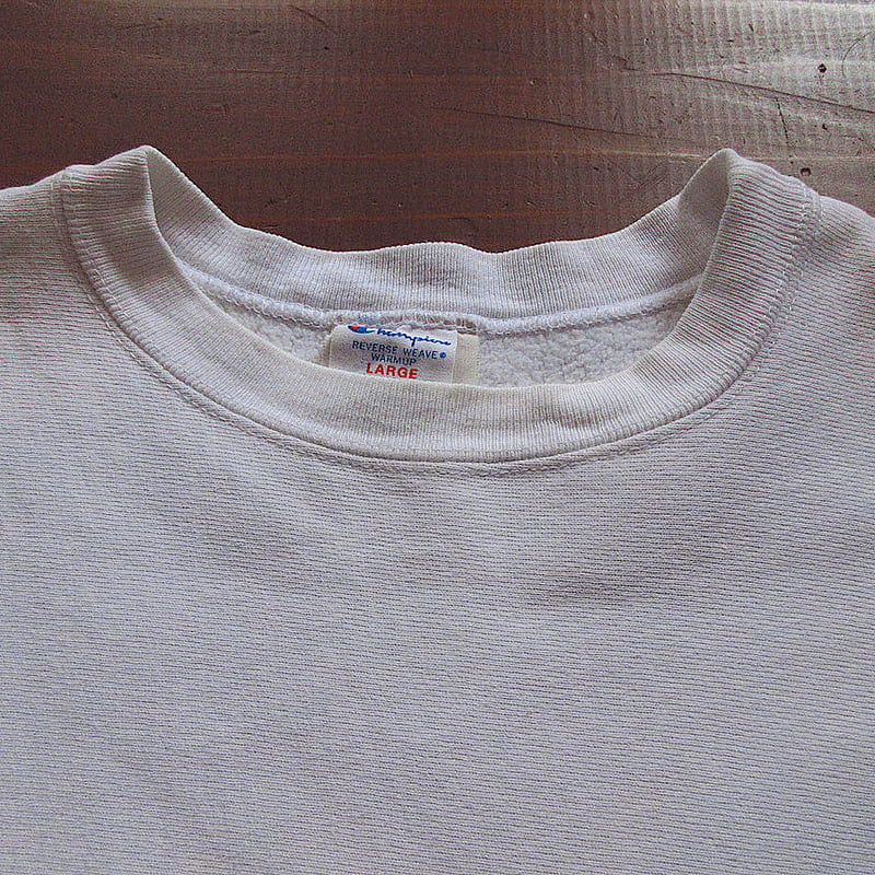 ビンテージ80's○Championリバースウィーブスウェット白size L ビンテージ80's○Championリバースウィーブスウェット白size L