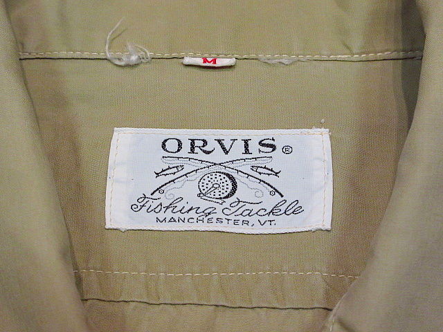 ORVIS オービス　フィッシングジャケット ビンテージ70's○ORVISフィッシングジャケット Size M○200610n5