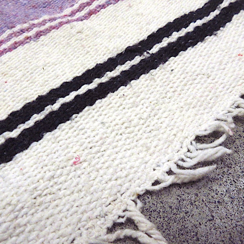 vintage rug★ビンテージ★メキシカンラグ★usa仕入れ★ ビンテージ○メキシカンラグ約201cm × 約131cm○240901m1-rug