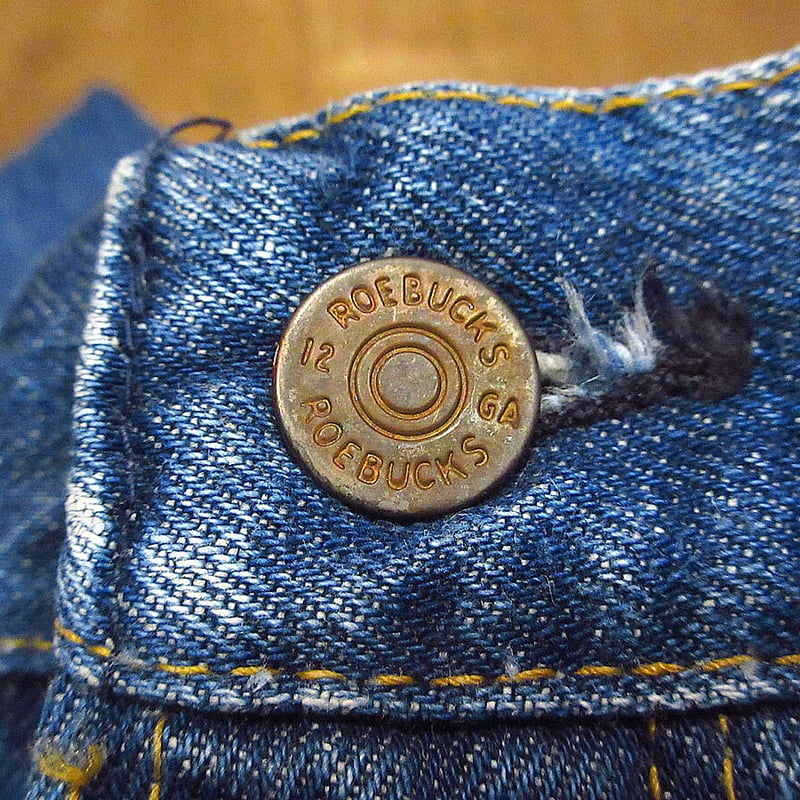 ビンテージ70's80's○SEARS ROEBUCKSブーツカットデニムパンツ実寸W80cm