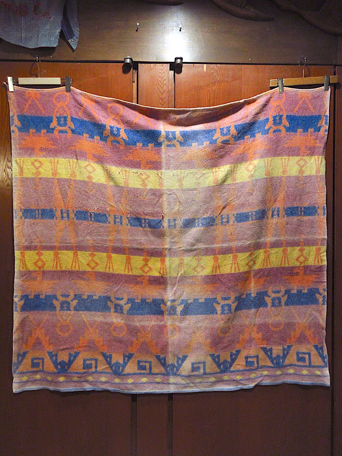 ~40's Vintage ブランケット ガウン ネイティブ ダイヤ柄 fit=scale-down,w=1200