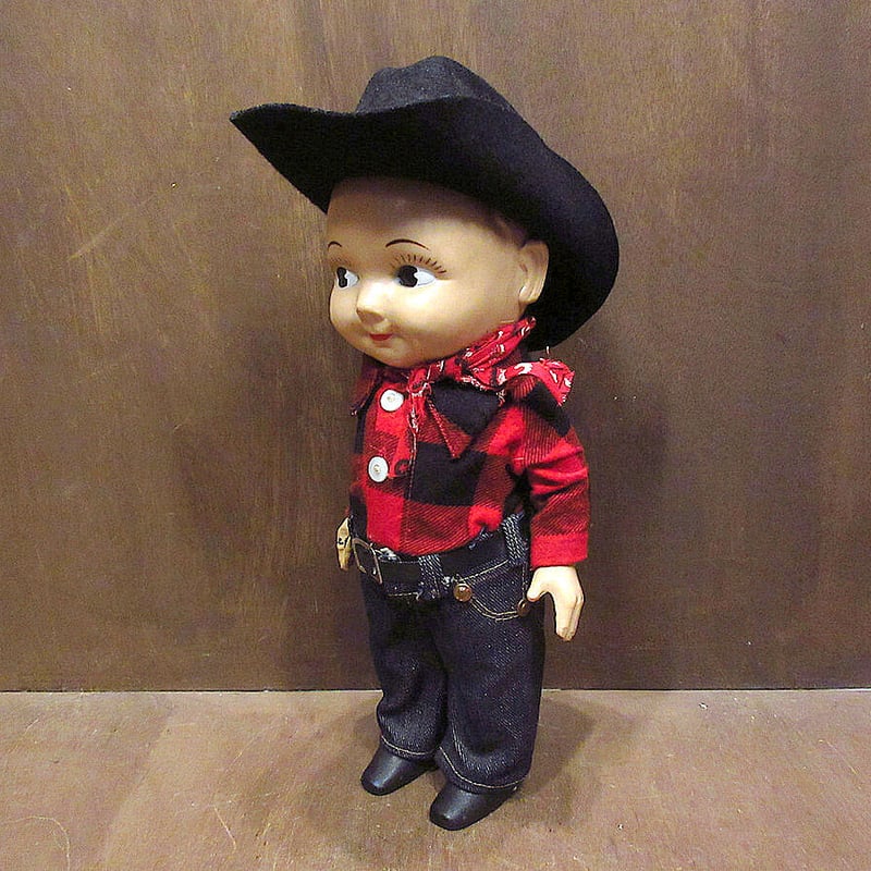 ビンテージ50's○Buddy Leeドールカウボーイ○220129s6-doll 1950s