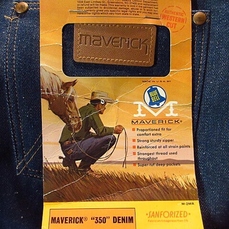 ビンテージ70's80's○DEADSTOCK MAVERICK 44MWZ W31 L34○ ビンテージ70's80's○DEADSTOCK MAVERICK 44MWZ W31 L34○
