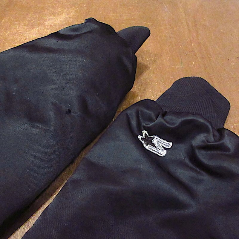 ビンテージ90's○STARTER RAIDERSスタジアムジャケット黒size L
