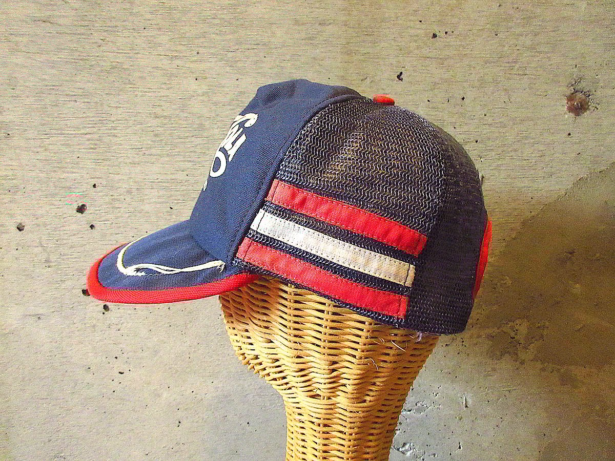 ビンテージ70's80's○PEPSI COLAスナップバックメッシュキャップ ビンテージ70's80's○PEPSI COLAスナップバックメッシュキャップ