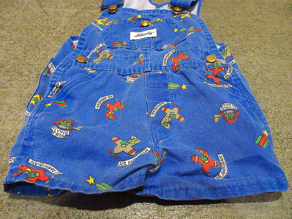 LIBERTY ヴィンテージ　3T 花柄サロペット　オーバーオール　古着 LIBERTY 総柄プリント オーバーオール 70s USA製 「HEE HAW