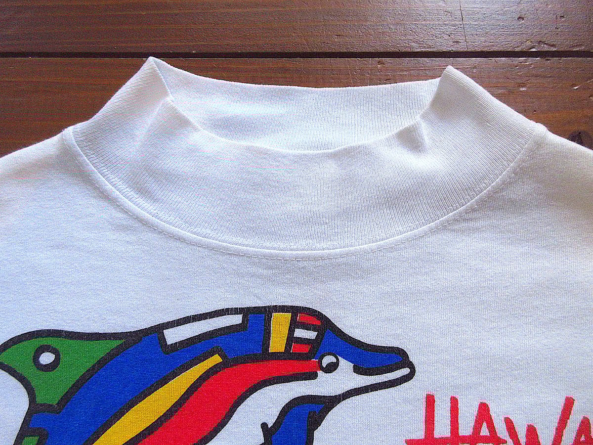 90s フーターズSDGs 環境問題　ハワイ　アート　ヴィンテージTシャツ　海 90s フーターズSDGs 環境問題 ハワイ アート ヴィンテージTシャツ 海