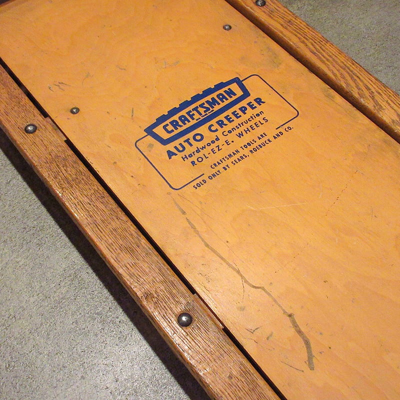 ビンテージ○CRAFTSMAN ウッドオートクリーパー○210406f2