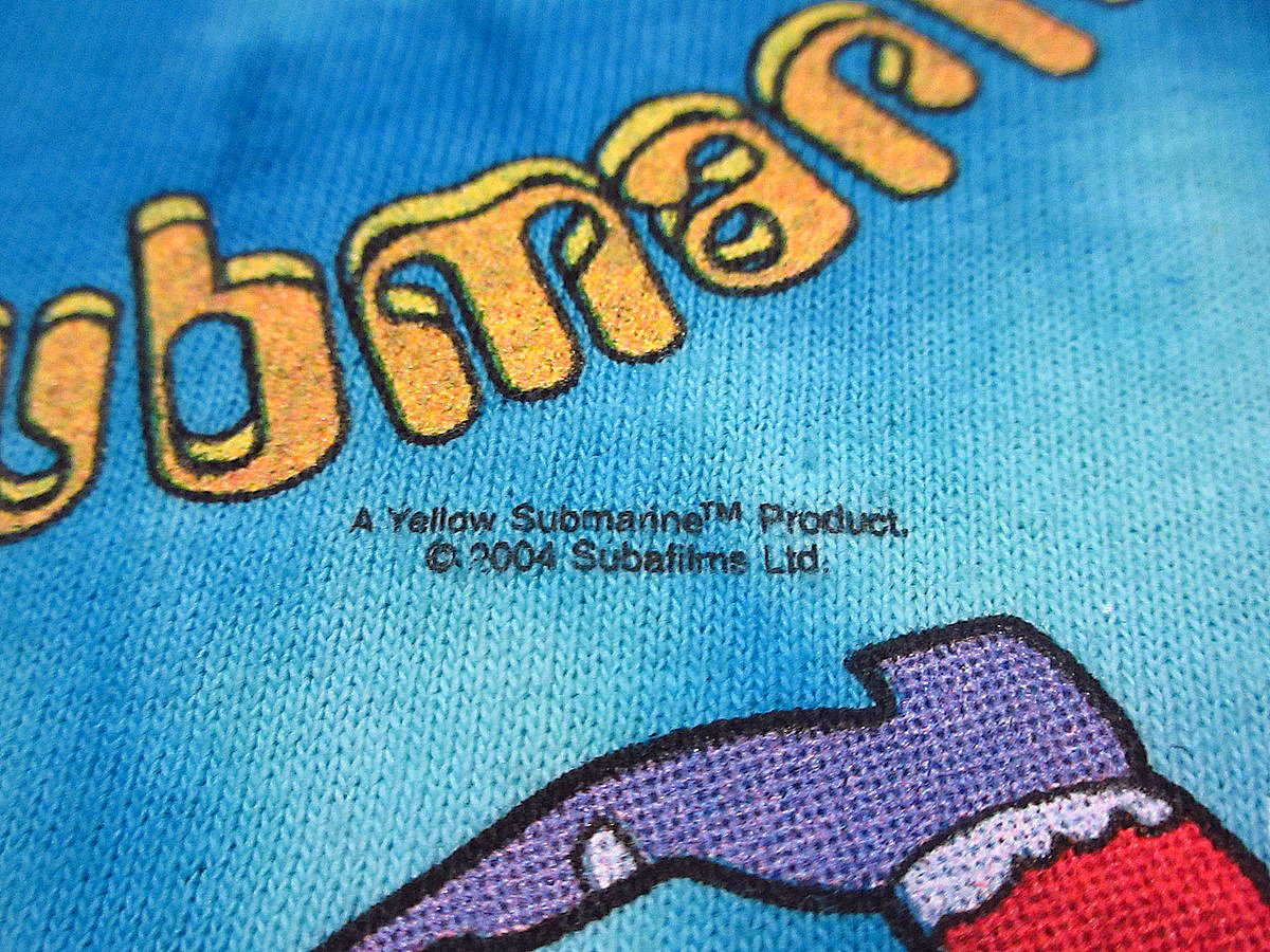 ビンテージ2000's○DEADSTOCK The Beatles Yellow Submar
