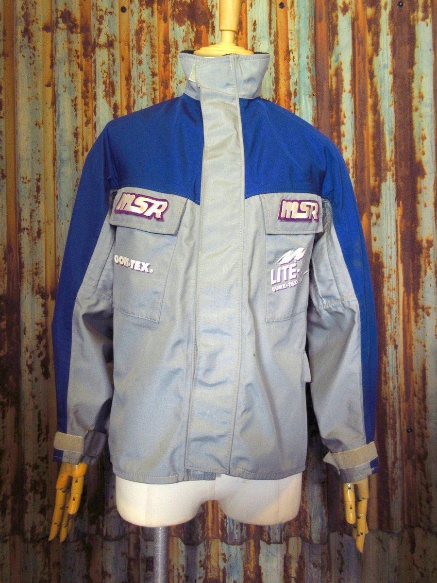 MSR ISDE GORE-TEX エンデューロジャケット 青・黒 Lサイズ MSR ISDE GORE-TEX エンデューロジャケット 青・黒 Lサイズ MSR